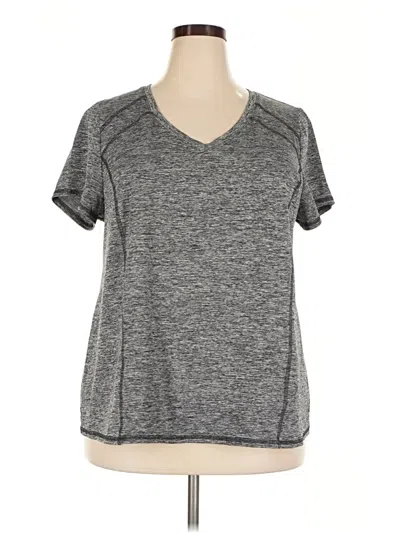 Pre-owned Livi Active Active T-shirt In Gray