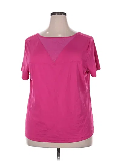 Pre-owned Livi Active Active T-shirt In Pink