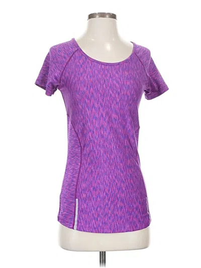 Pre-owned Livi Active Active T-shirt In Purple