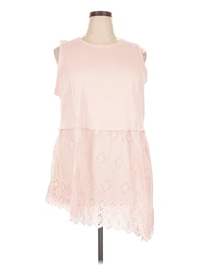 Pre-owned Livi Active Casual Dress In Pink