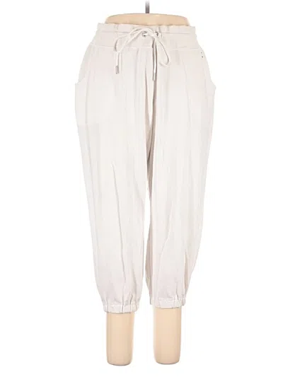 Pre-owned Livi Active Casual Pants In Ivory