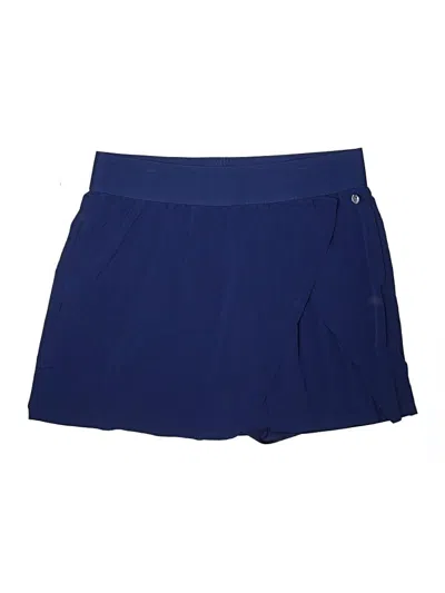 Pre-owned Livi Active Casual Skirt In Blue
