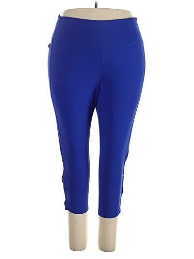 Pre-owned Livi Active Pants In Blue