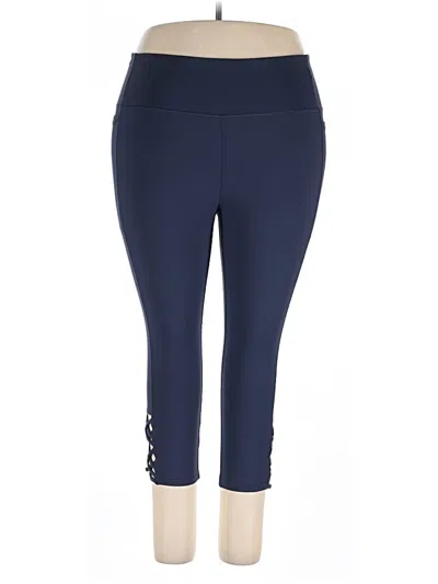 Pre-owned Livi Active Pants In Blue