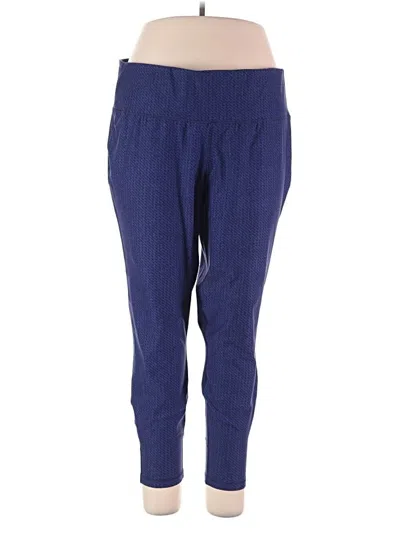 Pre-owned Livi Active Pants In Blue