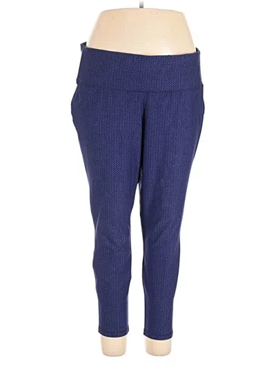 Pre-owned Livi Active Pants In Blue