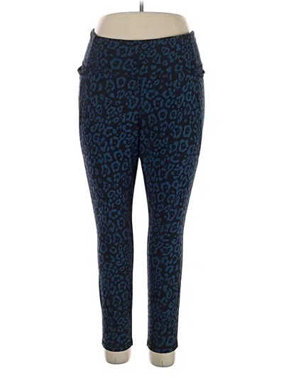 Pre-owned Livi Active Pants In Blue