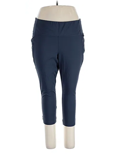 Pre-owned Livi Active Pants In Blue