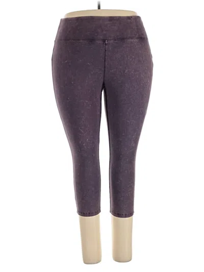 Pre-owned Livi Active Pants In Purple