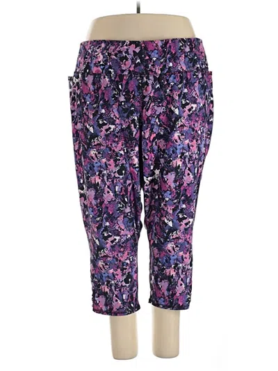 Pre-owned Livi Active Pants In Purple