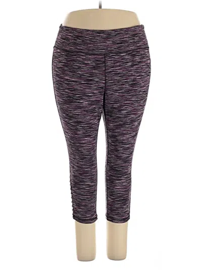 Pre-owned Livi Active Pants In Purple