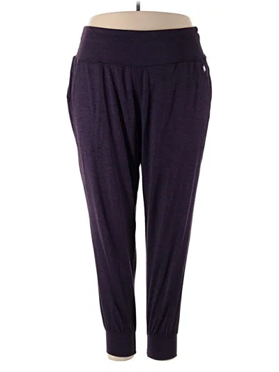 Pre-owned Livi Active Pants In Purple