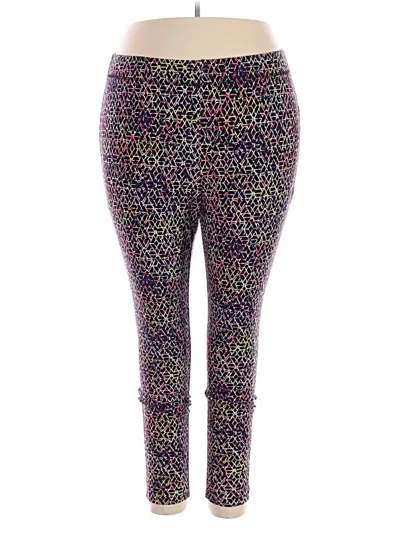 Pre-owned Livi Active Pants In Purple