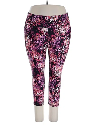 Pre-owned Livi Active Pants In Purple