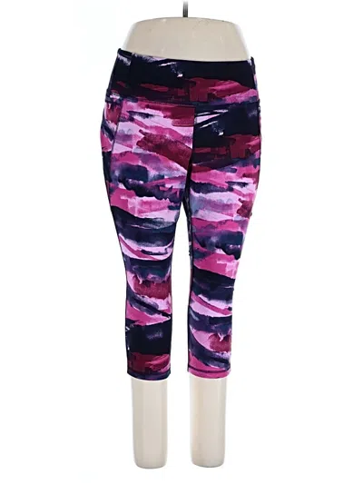 Pre-owned Livi Active Pants In Purple