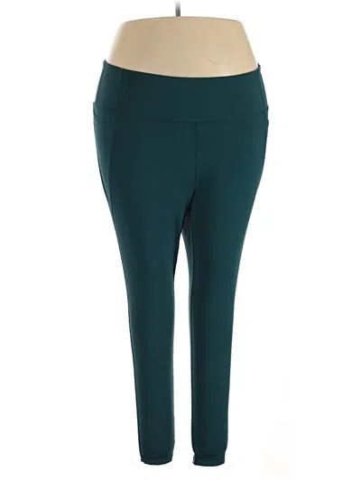 Pre-owned Livi Active Pants In Teal