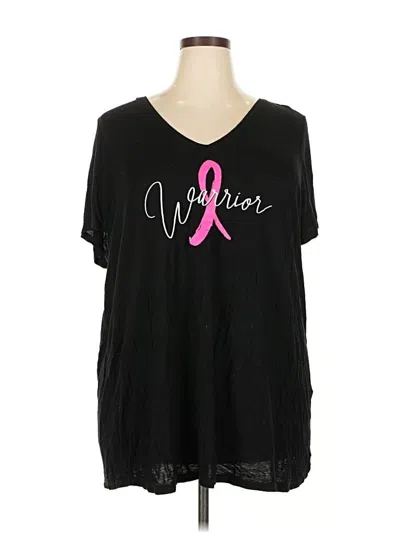 Pre-owned Livi Active Short Sleeve T-shirt In Black