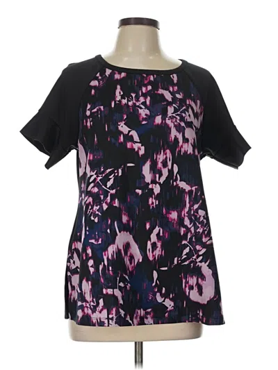 Pre-owned Livi Active Short Sleeve T-shirt In Black