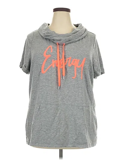 Pre-owned Livi Active Short Sleeve T-shirt In Gray