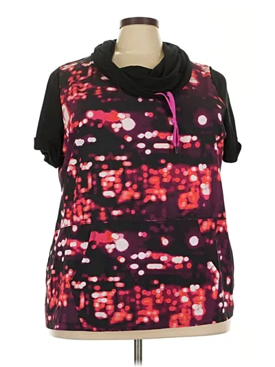 Pre-owned Livi Active Sleeveless Top Black Cowl Neck Tops