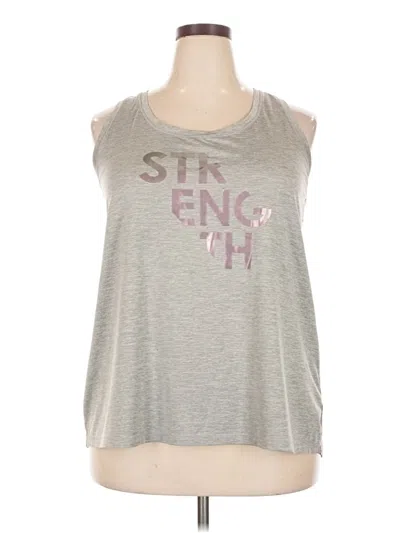 Pre-owned Livi Active Sleeveless T-shirt In Gray