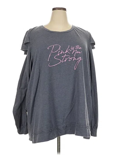 Pre-owned Livi Active Sweatshirt In Gray