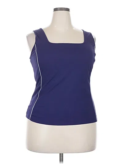 Pre-owned Livi Active Tank Top In Blue