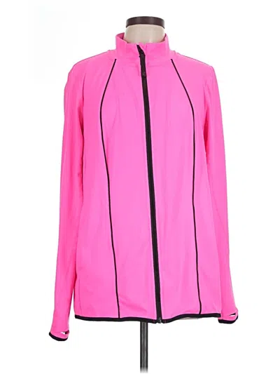 Pre-owned Livi Active Track Jacket In Pink