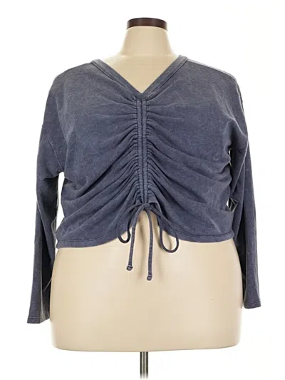 Pre-owned Livi Cardigan Sweater In Blue
