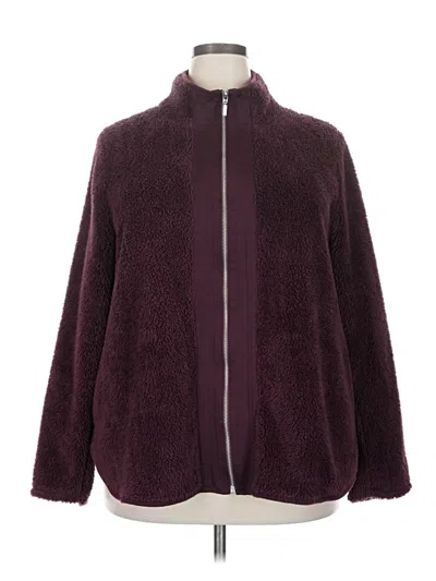 Pre-owned Livi Cardigan Sweater In Burgundy