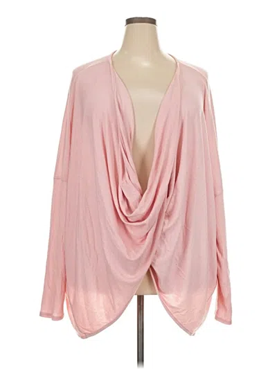 Pre-owned Livi Cardigan Sweater In Pink