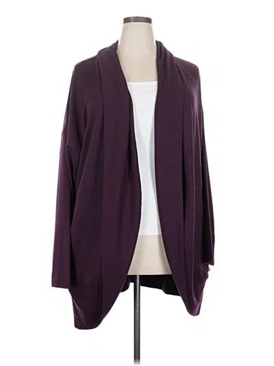 Pre-owned Livi Cardigan Sweater In Purple