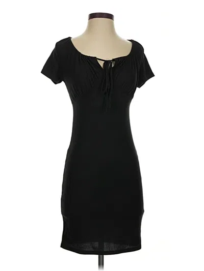 Pre-owned Livi Casual Dress In Black