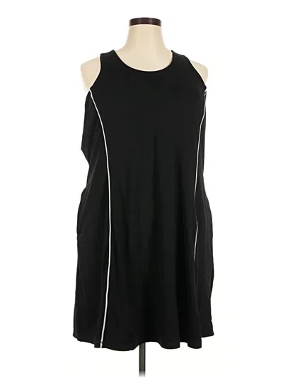 Pre-owned Livi Casual Dress In Black