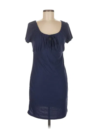 Pre-owned Livi Casual Dress In Blue