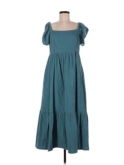 Pre-owned Livi Casual Dress In Blue
