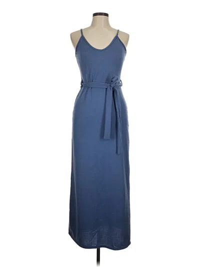Pre-owned Livi Casual Dress In Blue