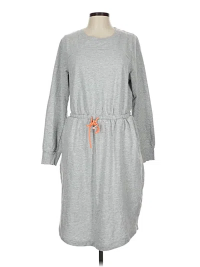 Pre-owned Livi Casual Dress In Gray