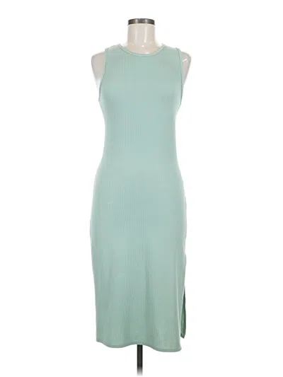 Pre-owned Livi Casual Dress In Teal