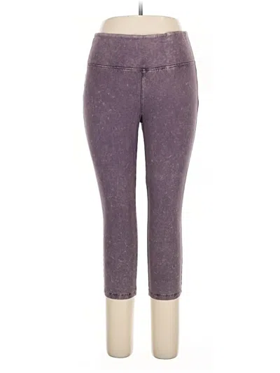 Pre-owned Livi Casual Pants In Purple