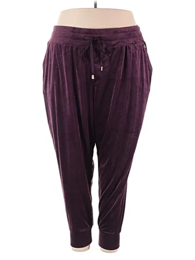 Pre-owned Livi Casual Pants In Purple