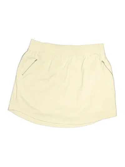 Pre-owned Livi Casual Skirt In Ivory