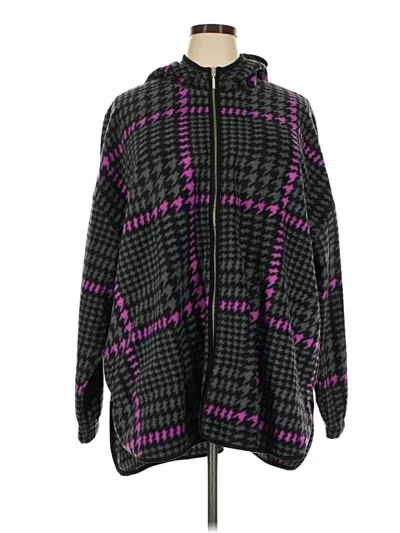 Pre-owned Livi Coat In Purple