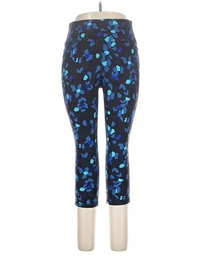Pre-owned Livi Leggings In Blue