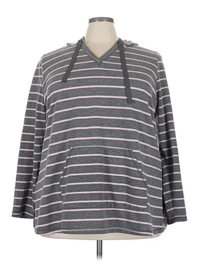 Pre-owned Livi Long Sleeve T-shirt In Gray