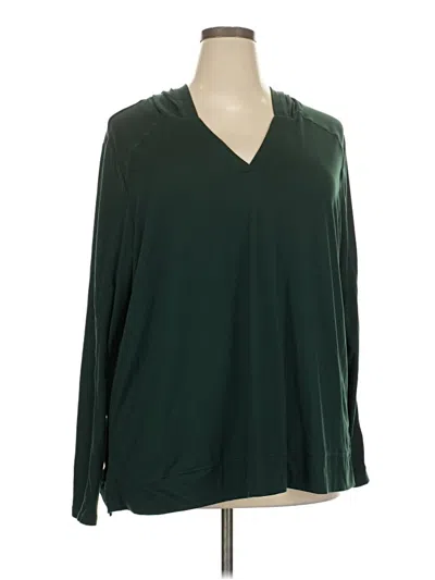 Pre-owned Livi Long Sleeve T-shirt In Green