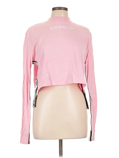 Pre-owned Livi Long Sleeve T-shirt In Pink