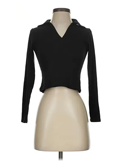 Pre-owned Livi Long Sleeve Turtleneck In Black