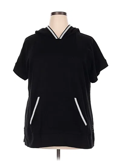 Pre-owned Livi Poncho In Black