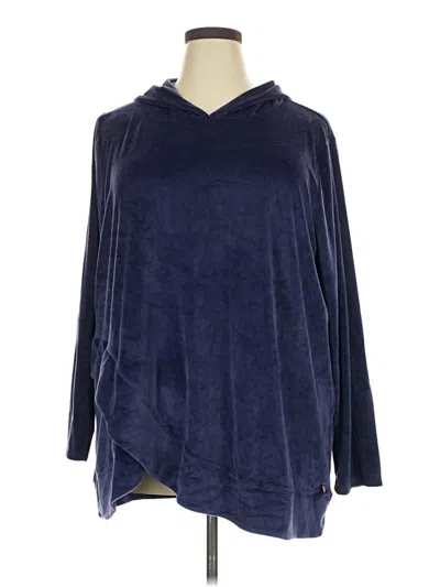 Pre-owned Livi Poncho In Blue